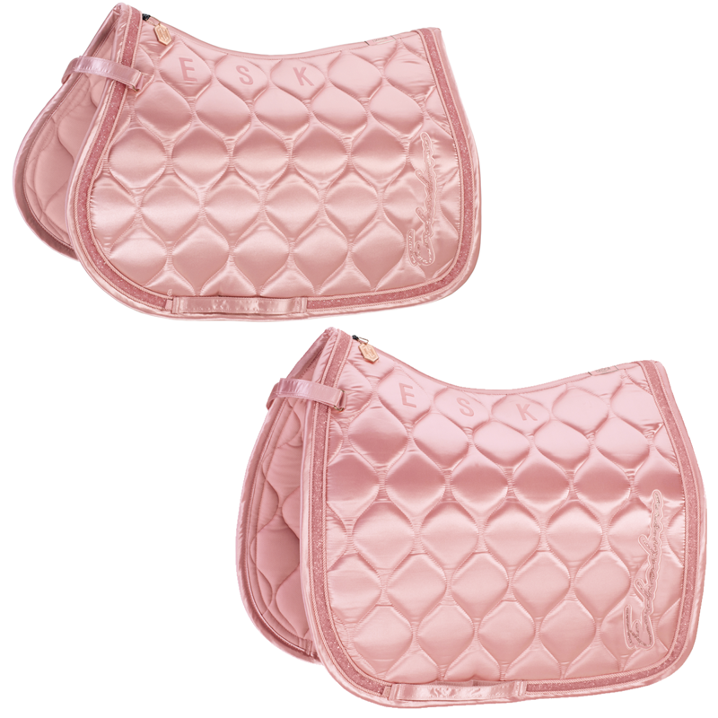 Eskadron Satin Jewel Saddlecloth Heritage AW23 - Pearl Rose